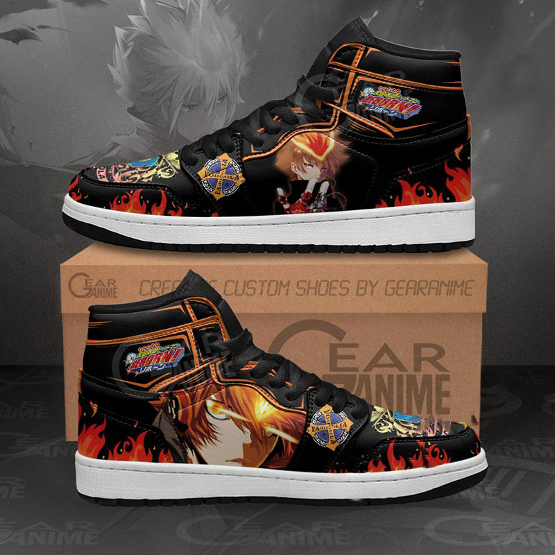 Tsunayoshi Sawada Sneakers Hitman Reborn Anime Air Jordan Shoes