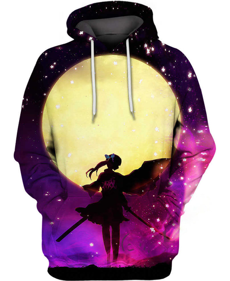Tsuyuri Kanao Demon Slayer Hoodie 3D