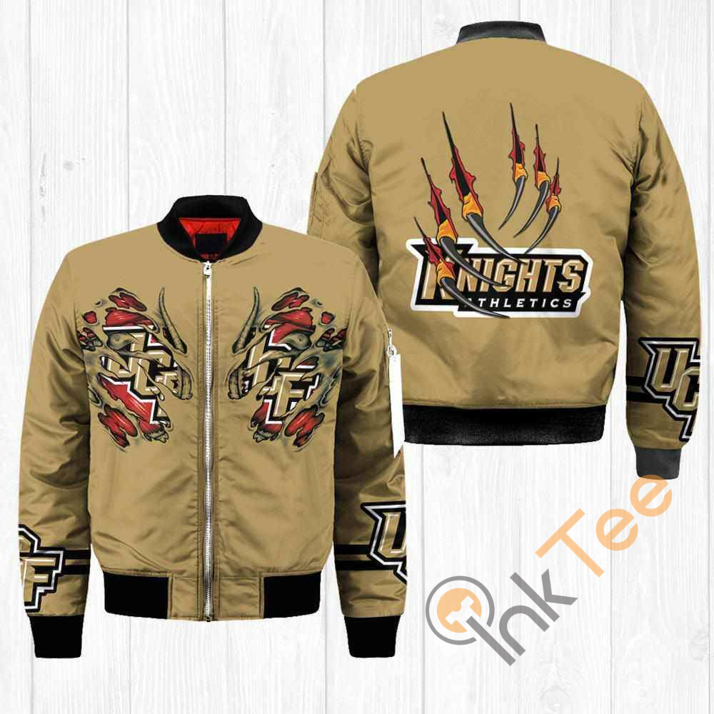 UCF Knights NCAA Claws Apparel Best Christmas Gift For Fans Bomber Jacket