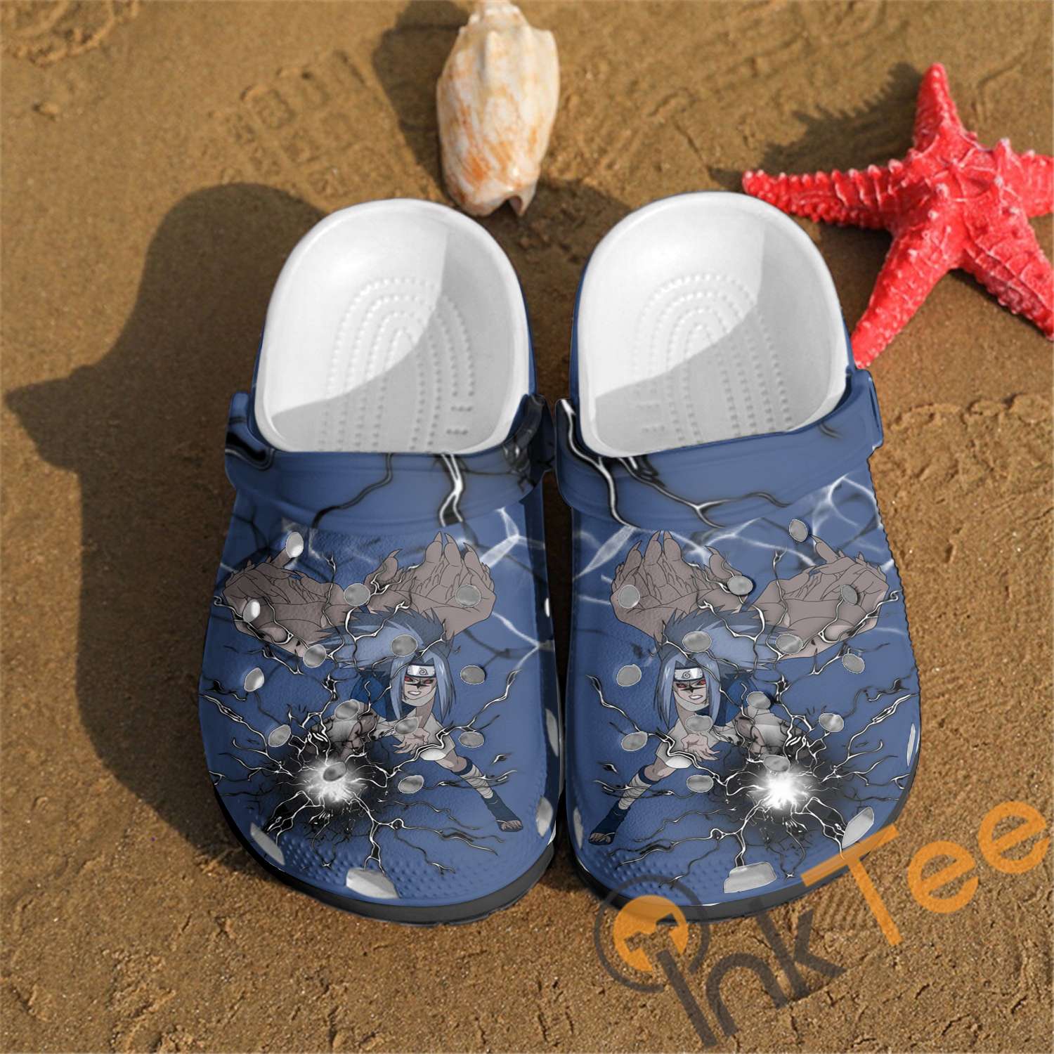Uchiha Madara Naruto Custom Crocs Clog Shoes