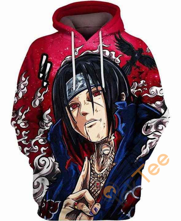 Uchiha Sasuke Naruto Manga Fan Hoodie 3d