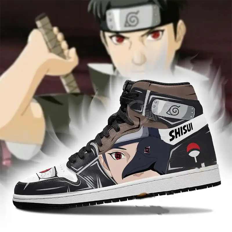 Uchiha Shisui Sharingan Eyes Naruto Anime Amazon Air Jordan Shoes