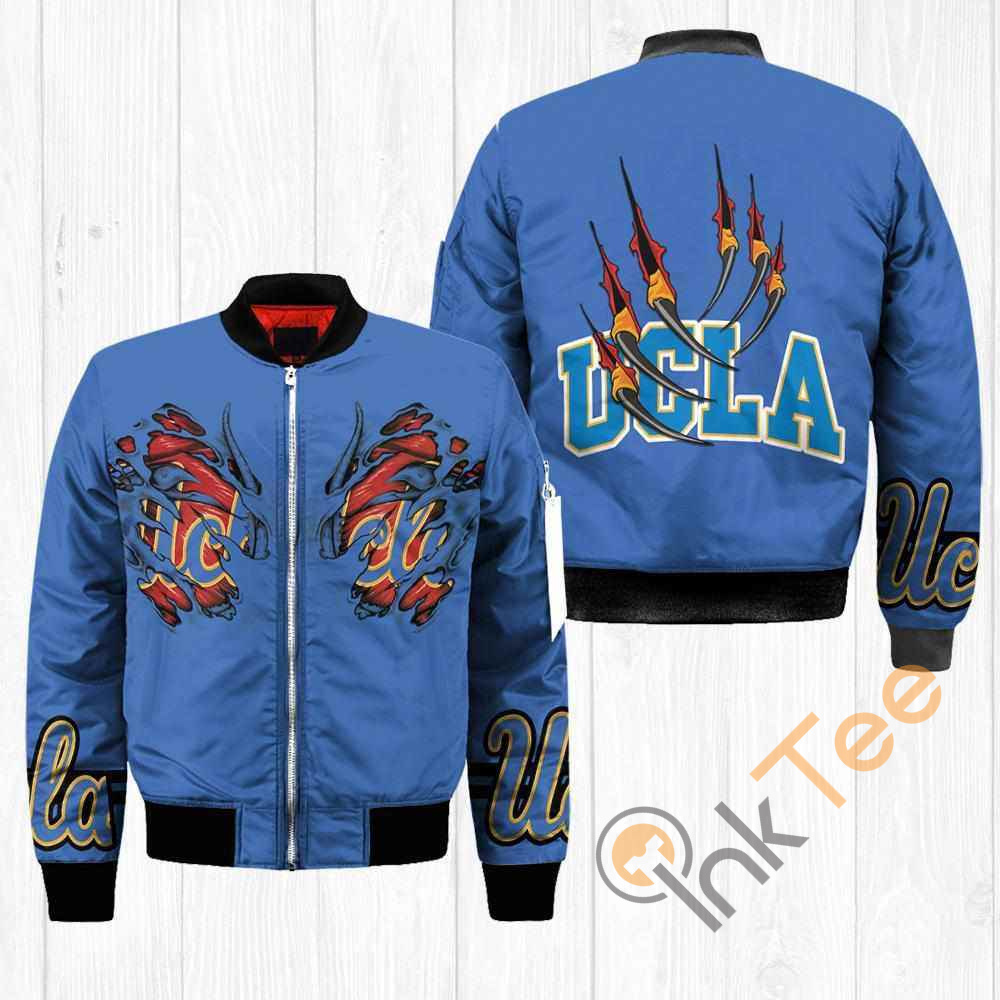 UCLA Bruins NCAA Claws Apparel Best Christmas Gift For Fans Bomber Jacket