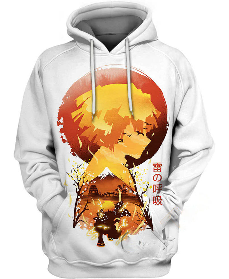 Ukiyo E Breath Of Thunder Hoodie 3D