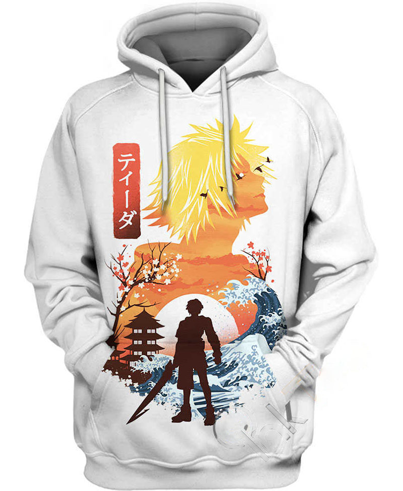Ukiyo E Tidus Hoodie 3D