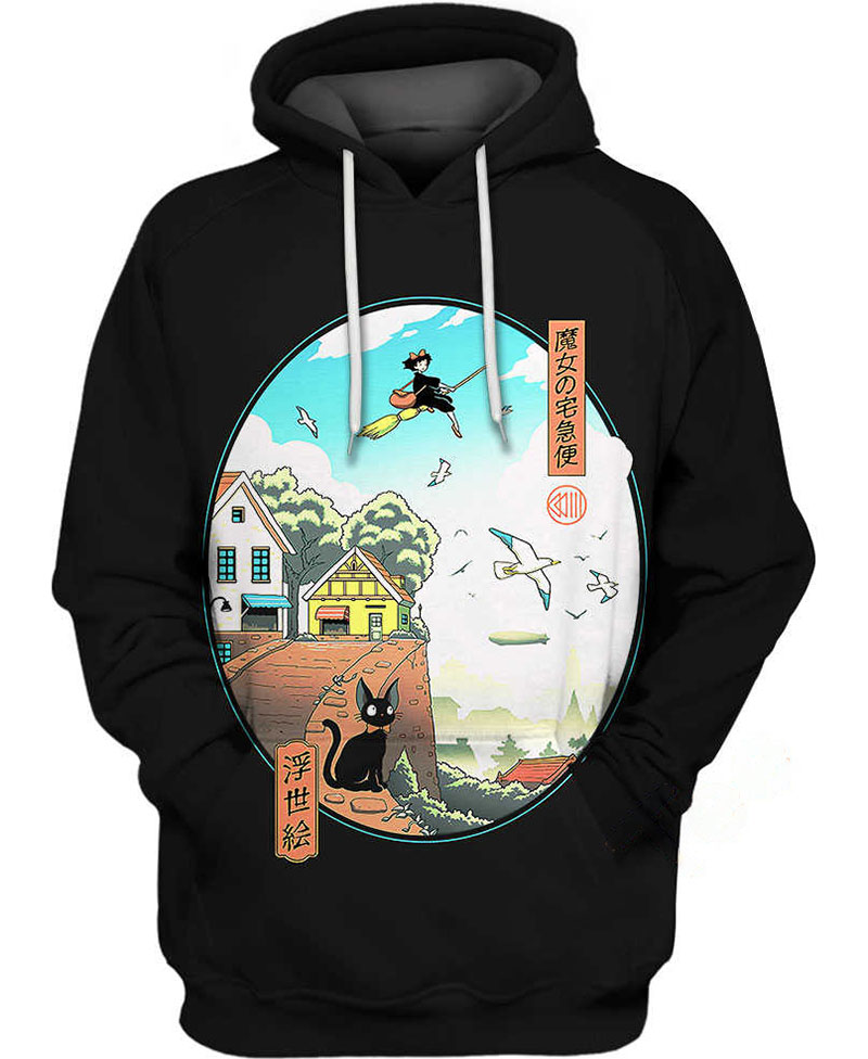 Ukiyo Kiki Delivery Hoodie 3D