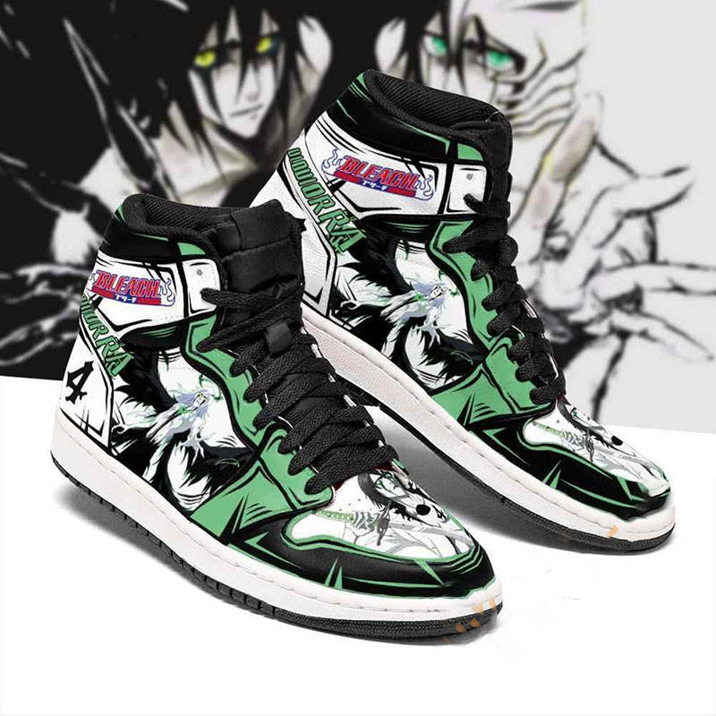 Ulquiorra Cifer Bankai Bleach Sneakers Anime Air Jordan Shoes