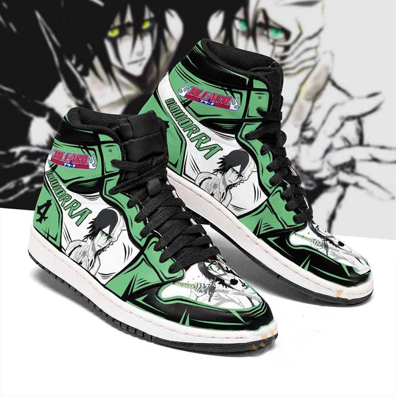 Ulquiorra Cifer Bleach Sneakers Anime Air Jordan Shoes
