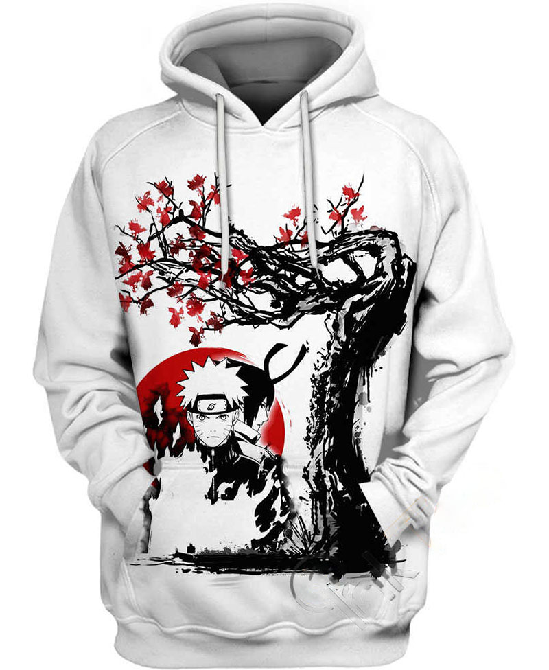 Ultimate Storm Sasuke Naruto Hoodie 3D