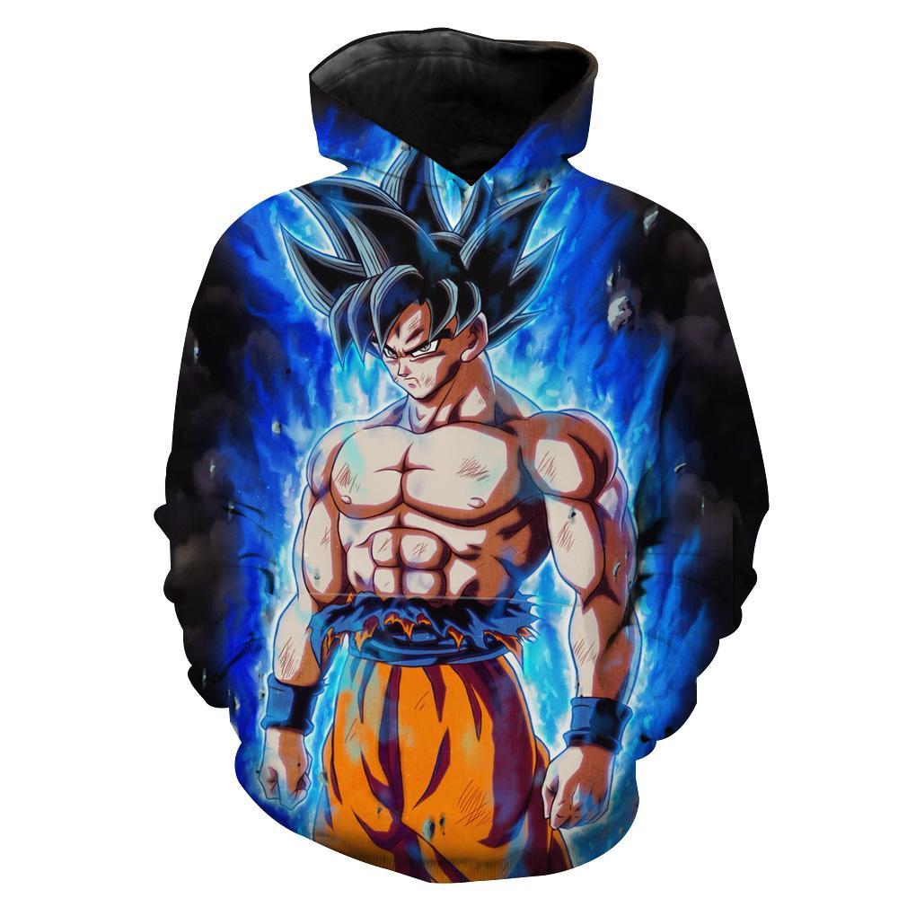 Ultra Instinct Goku Dragon Ball Super Dbz Hoodie 3D