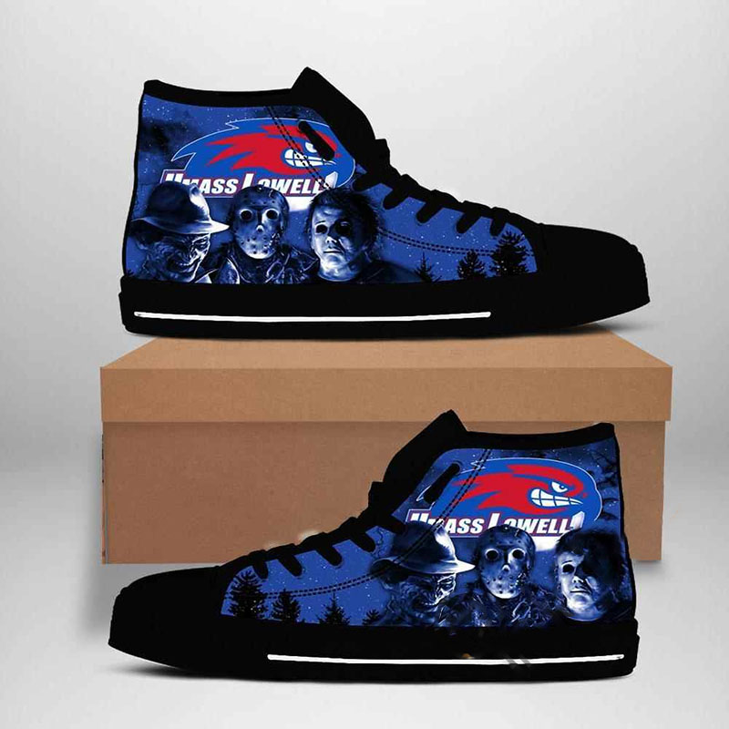 Umass Lowell River Hawks Ncaa High Top Shoes