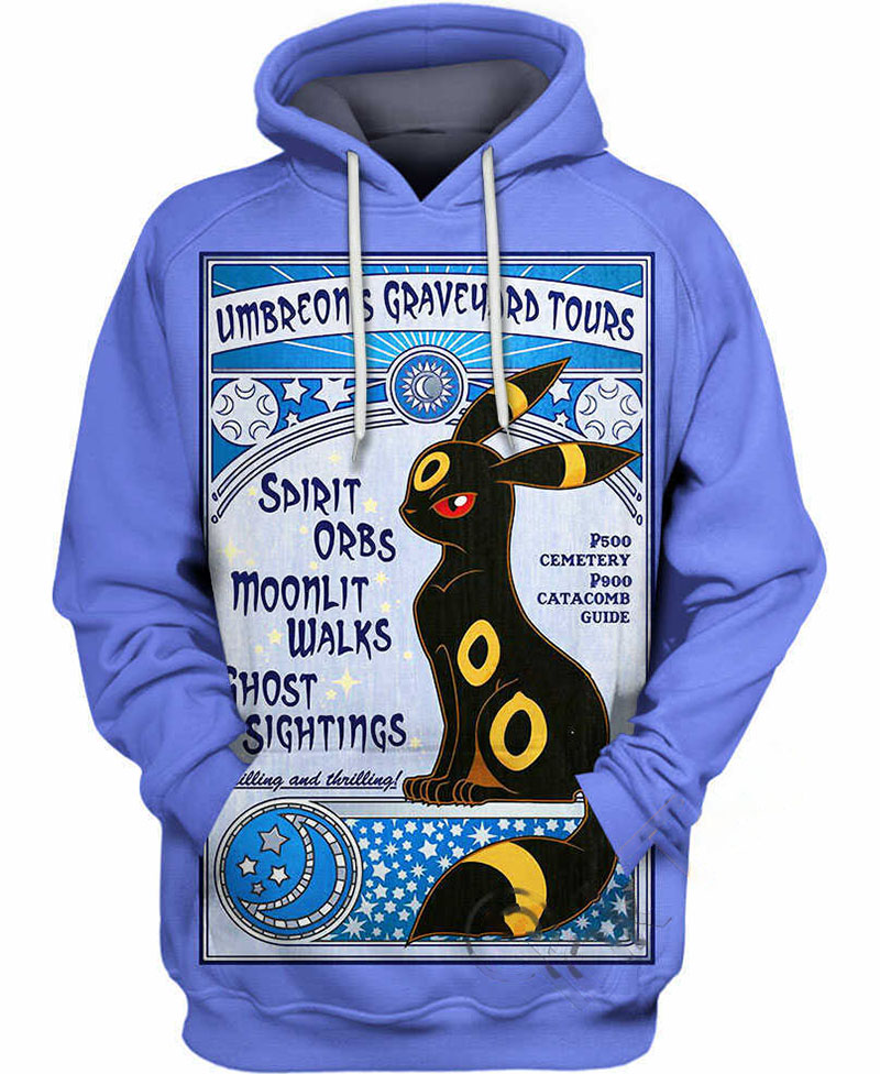 Umbreon?s Graveyard Hoodie 3D