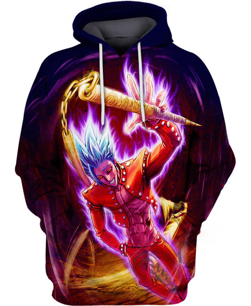 Undead Ban Hoodie 3D