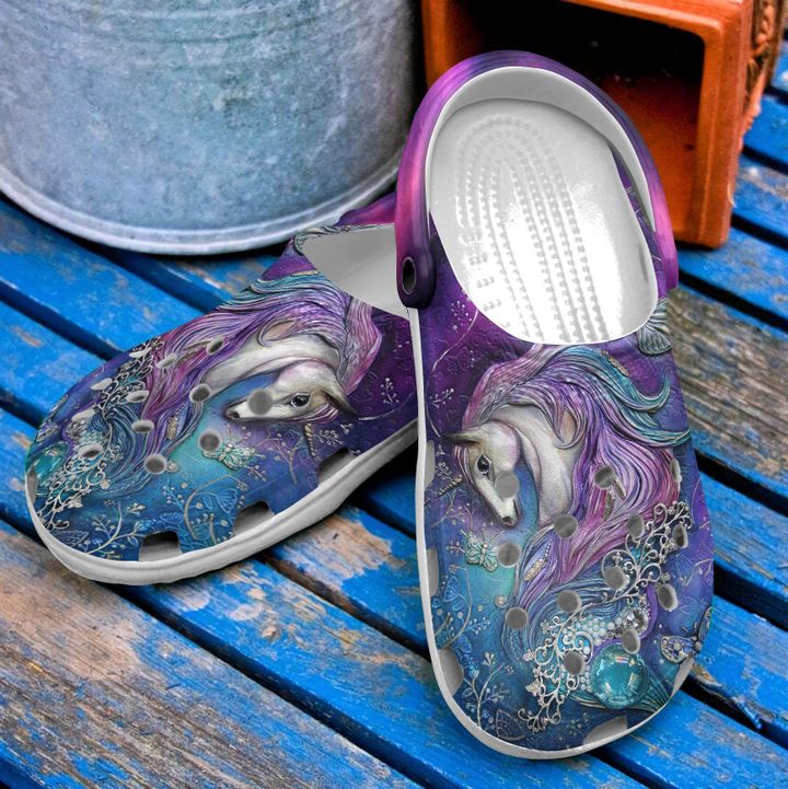 Unicorn Majestic Crocs Clog Shoes