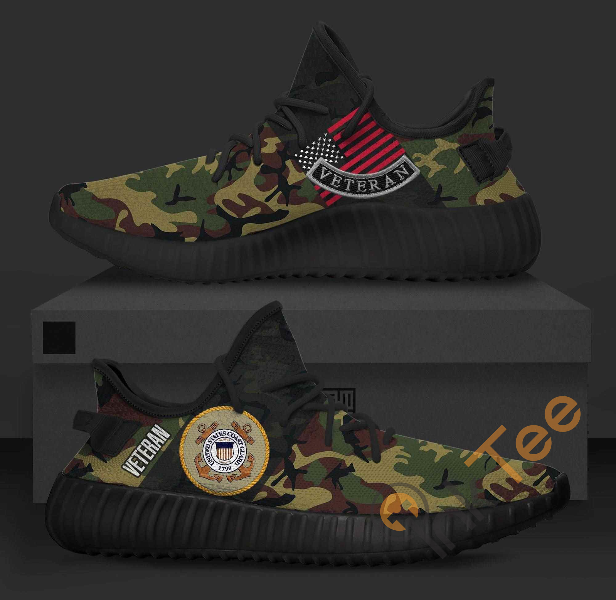 United States Coast Guard Camo Yeezy Boost