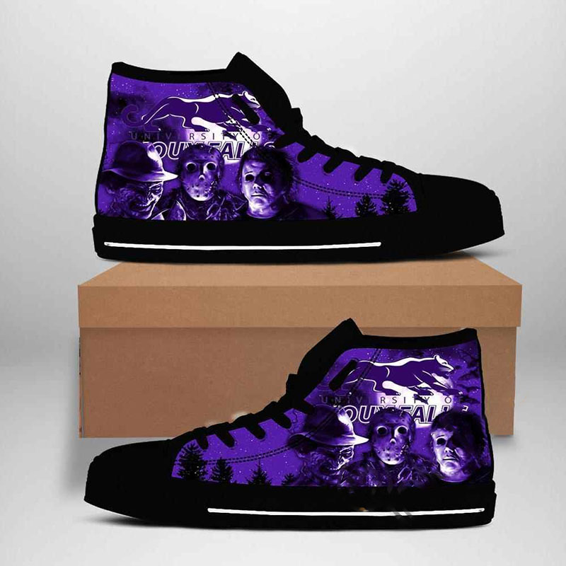 University Of Sioux Falls Cougars Ncaa High Top Shoes