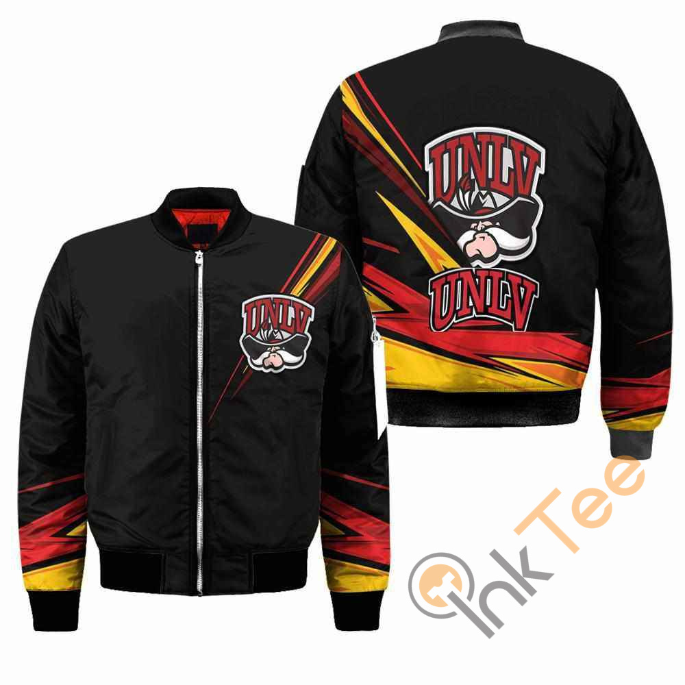 UNLV Rebels NCAA Black Apparel Best Christmas Gift For Fans Bomber Jacket
