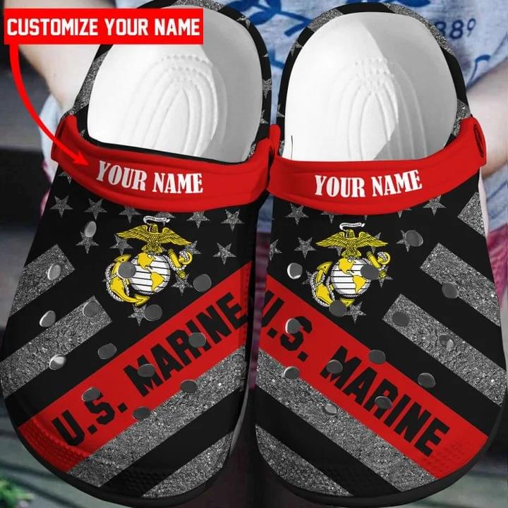Us Marine Crocs Clog Shoes