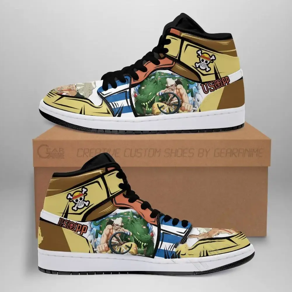 Usopp Straw Hat Priates One Piece Anime Amazon Air Jordan Shoes