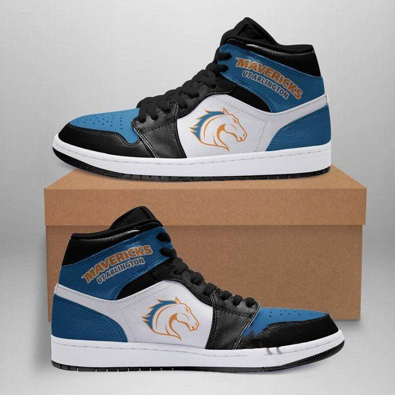 Ut Arlington Mavericks Ncaa Custom Air Jordan Shoes