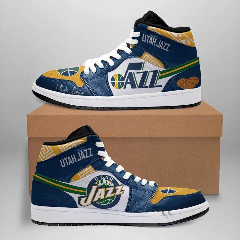 Utah Jazz Custom Air Jordan Shoes