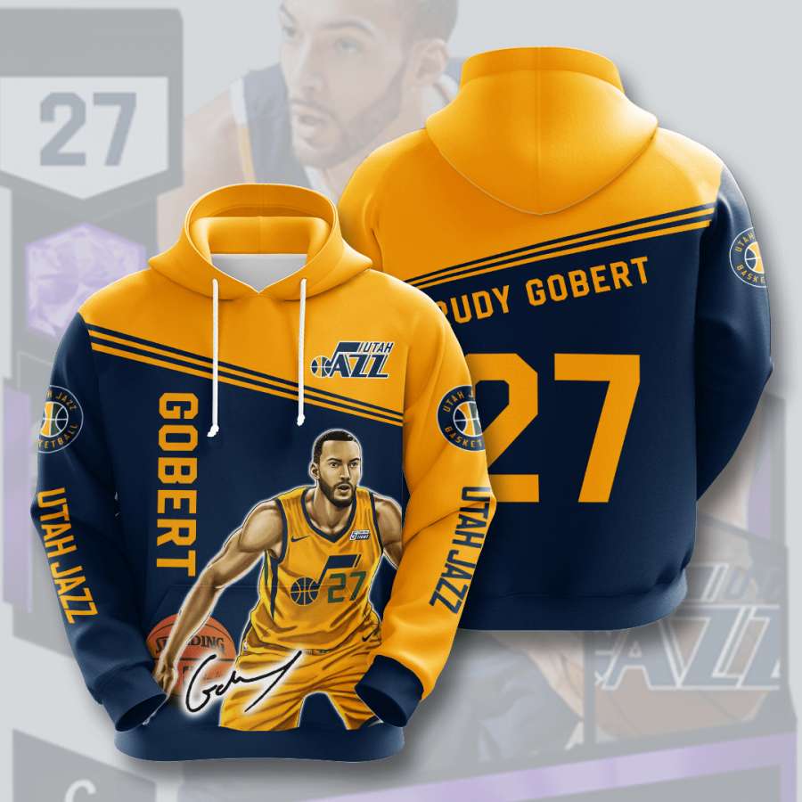 Utah Jazz Custom Hoodie 3D