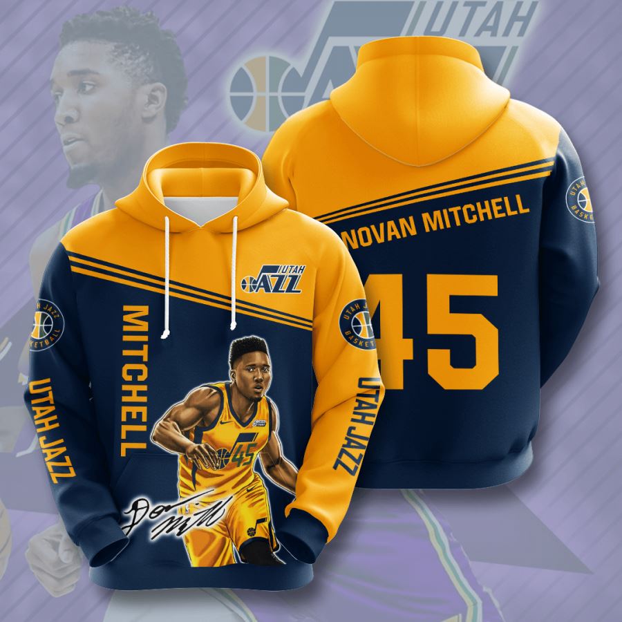 Utah Jazz Custom Hoodie 3D