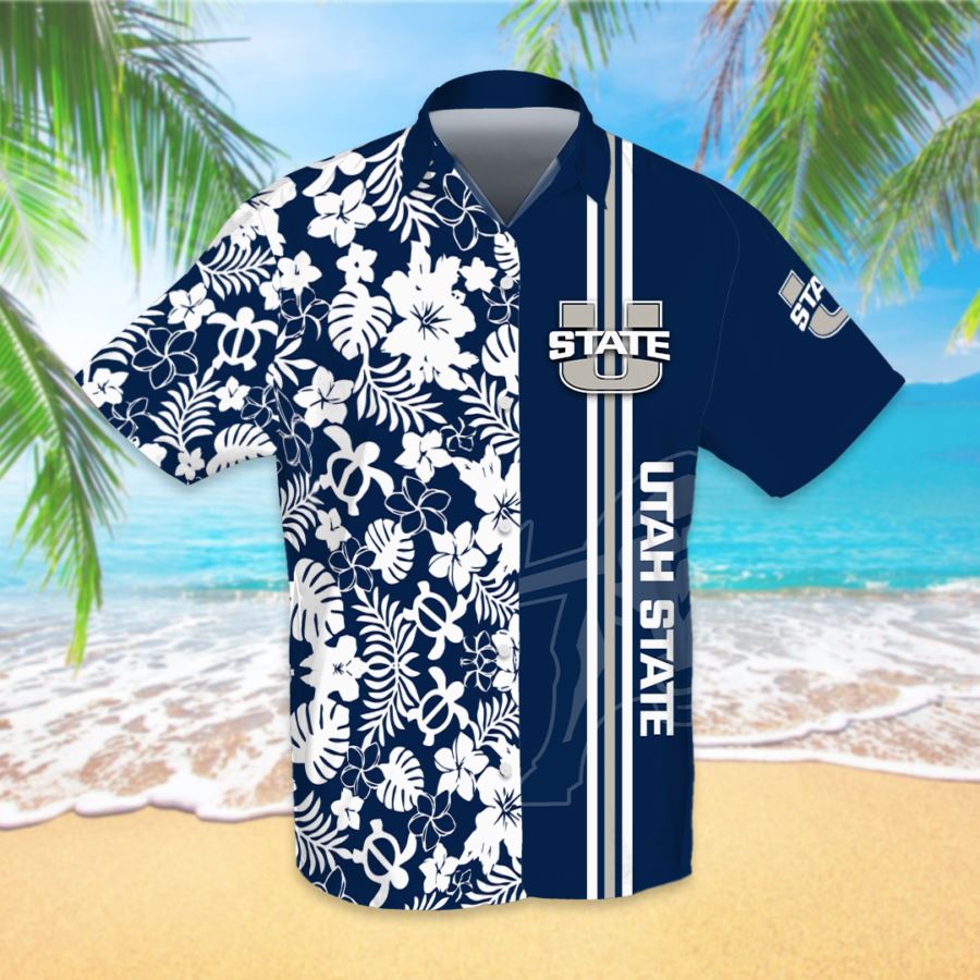 Utah State Aggies Custom Hawaiian shirts
