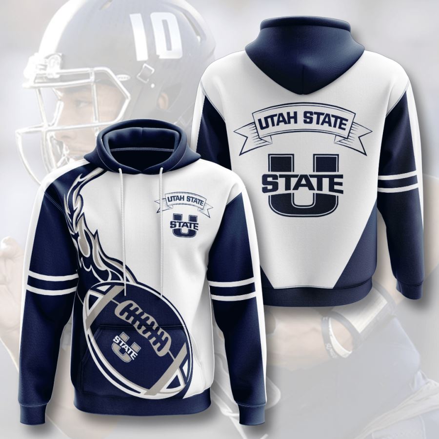 Utah State Aggies Custom Hoodie 3D