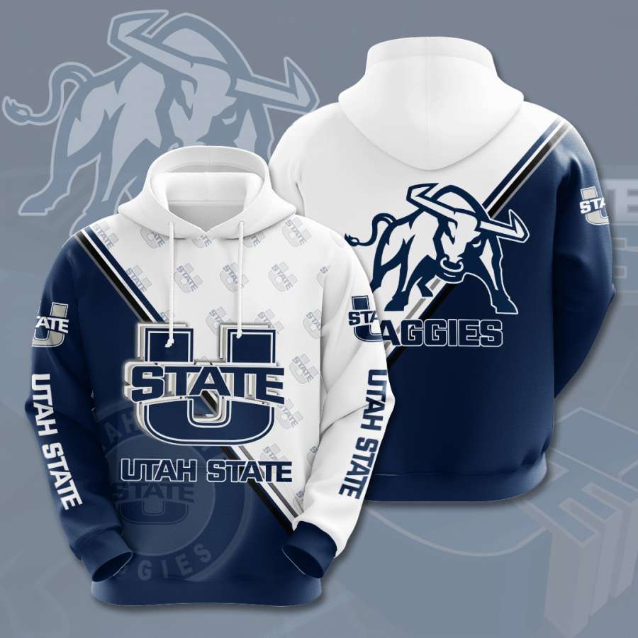 Utah State Aggies Custom Hoodie 3D