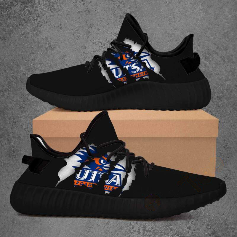 Utsa Roadrunners Ncaa Black Edition Yeezy Boost