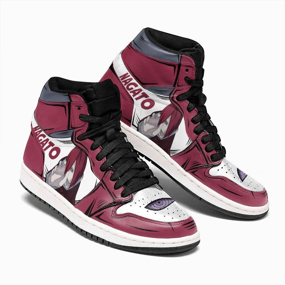 Uzumaki Nagato Naruto Custom Anime Air Jordan Shoes