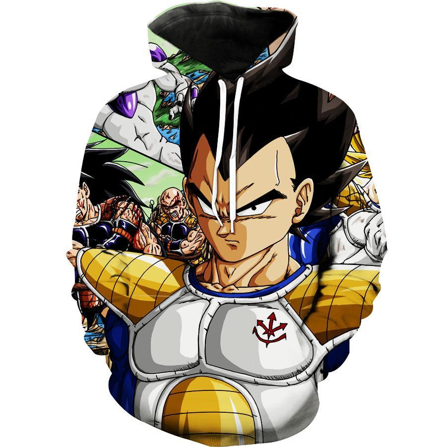 Vegeta Dragon Ball Z Vegeta Hoodie 3D