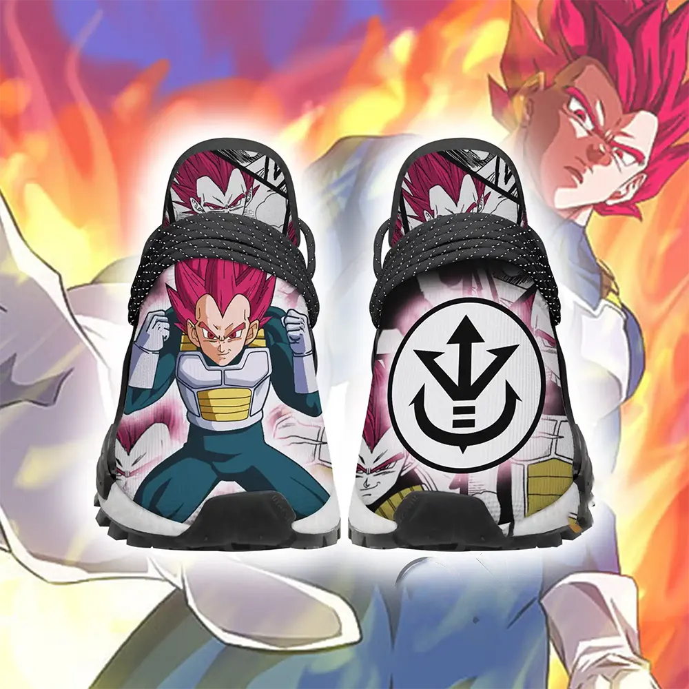 Vegeta Ssj God Symbol Dragon Ball Z Anime Amazon NMD Human Shoes