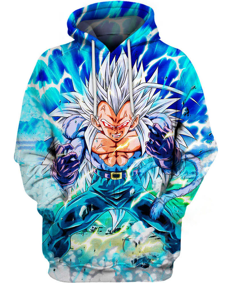 Vegeta Ssj5 Hoodie 3D