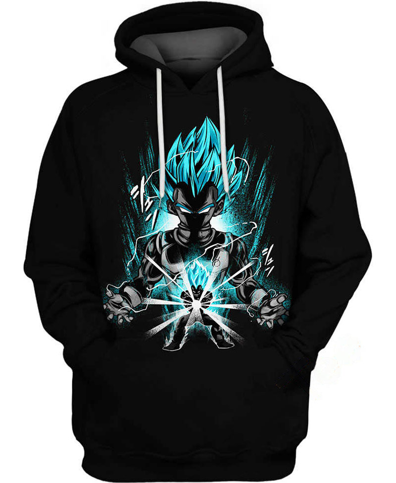 Vegeta Super Saiyan Hoodie 3D