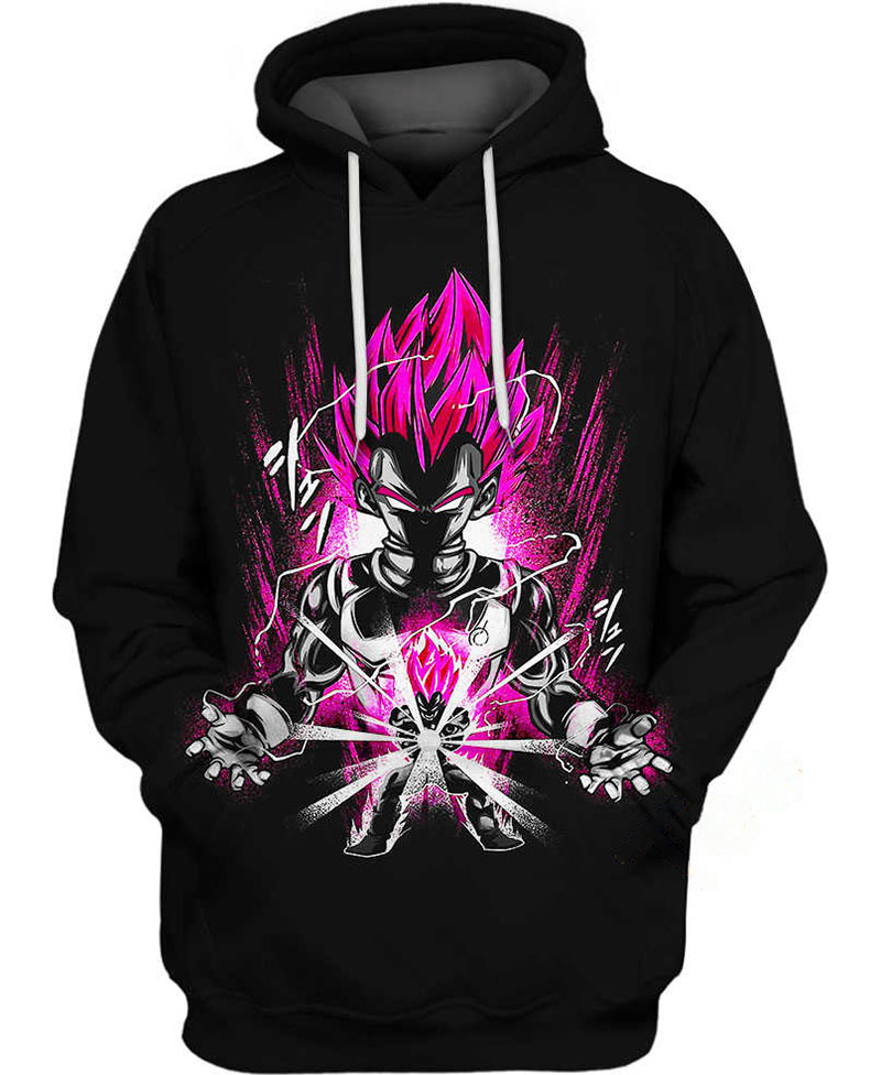 Vegeta Super Saiyan Hoodie 3D