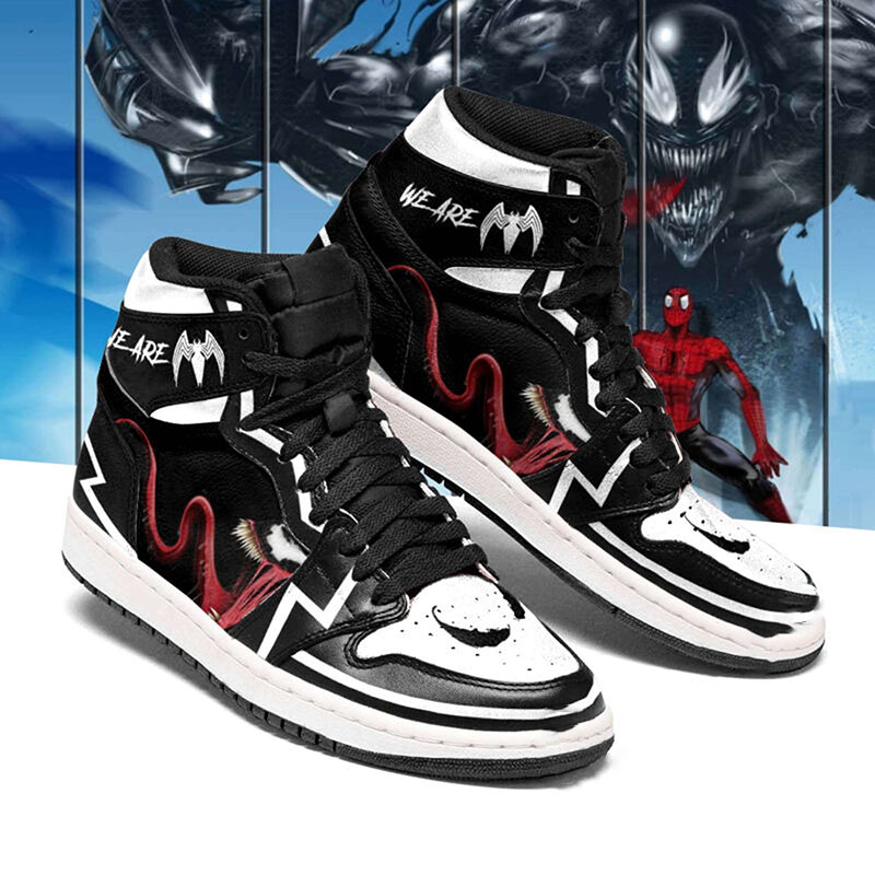 Venom Symbiote Carnage Personalized Air Jordan Shoes