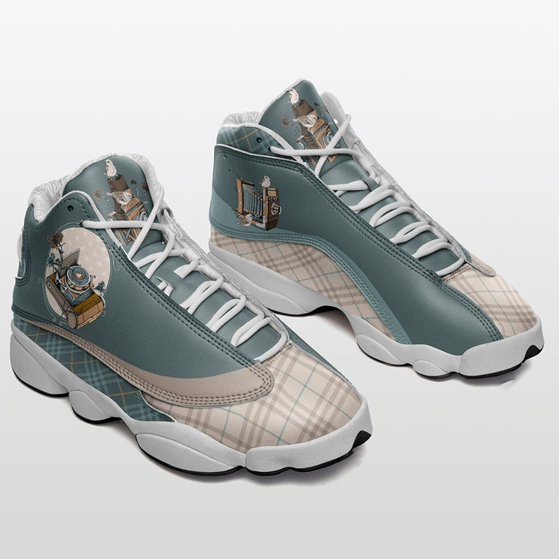 Vintage Camera Photographer Air Jordan Shoes