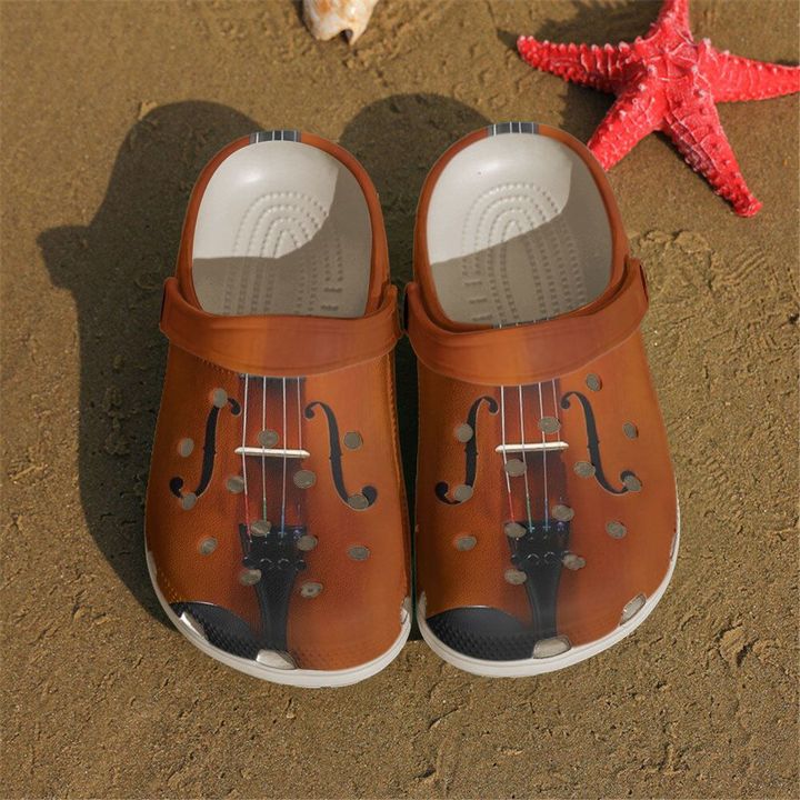 Violin Is My Love Crocs Clog Shoes