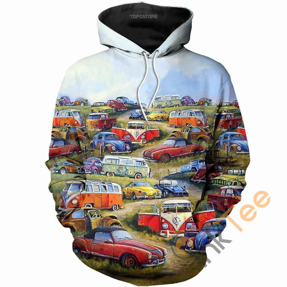 Volkswagen Camping Car Hoodie 3d