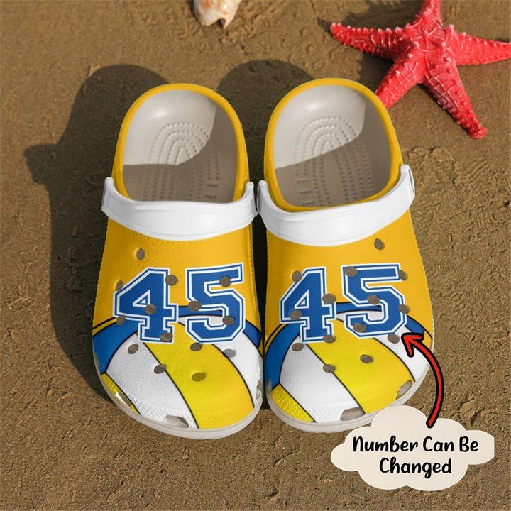 Volleyball Personalized Love Crocs Clog Shoes