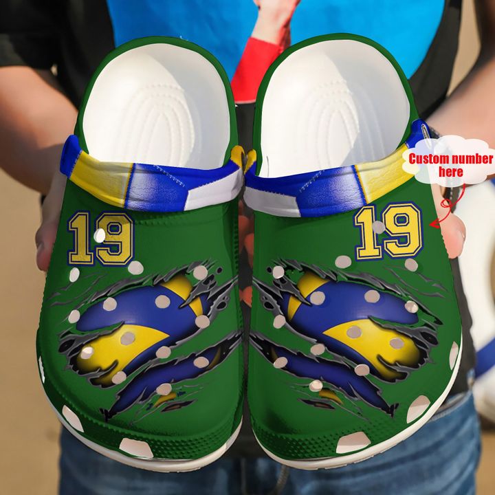 Volleyball Personalized Pride Crocs Clog Shoes