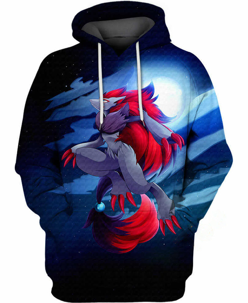 Walking In The Moonlight Hoodie 3D