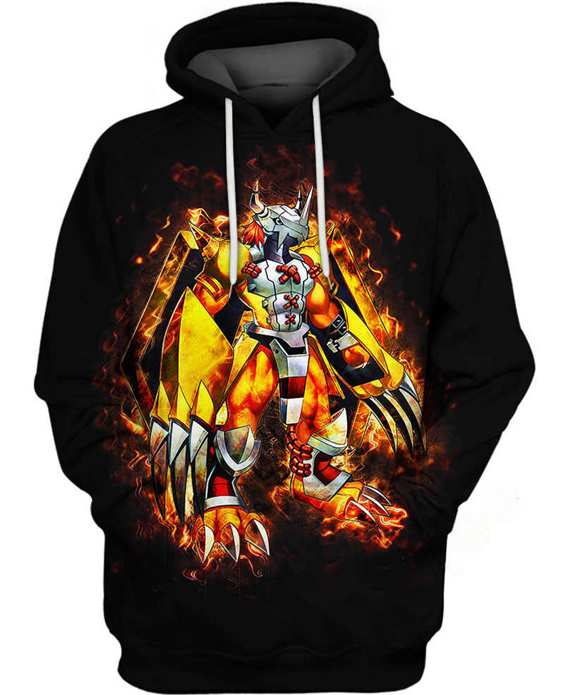 Wargreymon Hoodie 3D