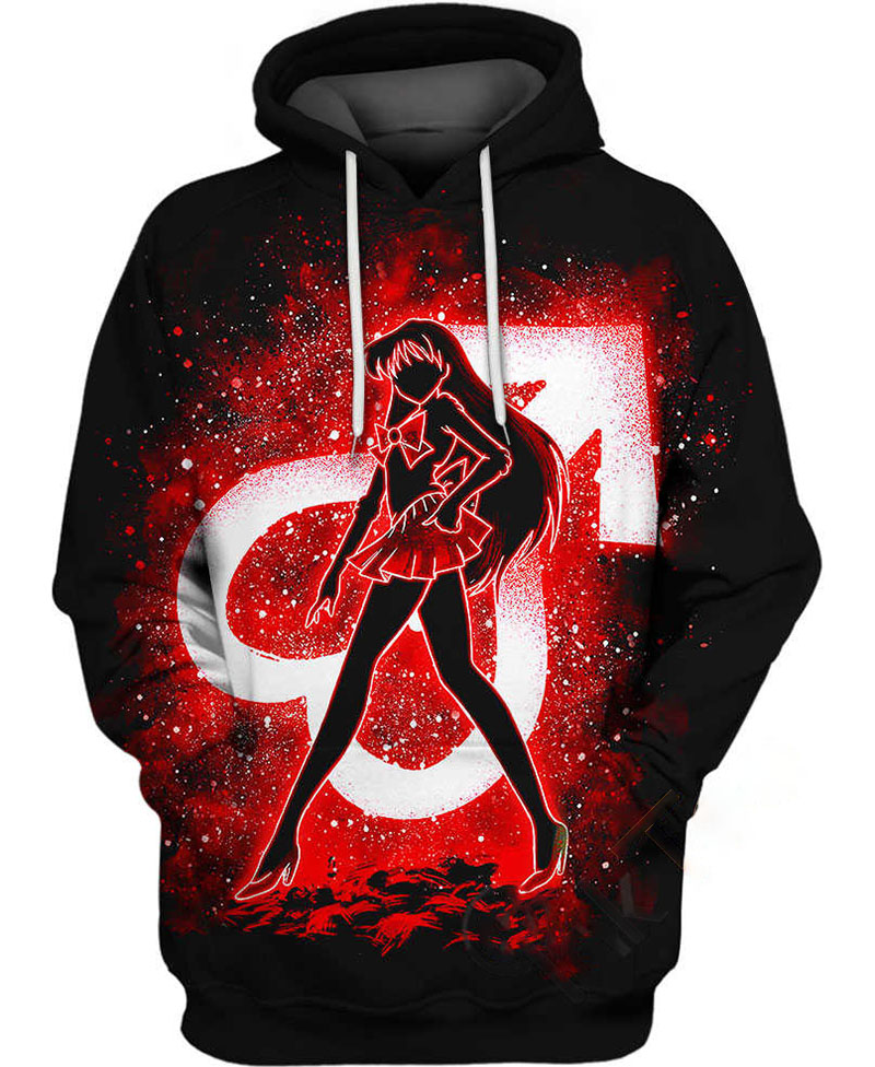 Warrior Mars Hoodie 3D