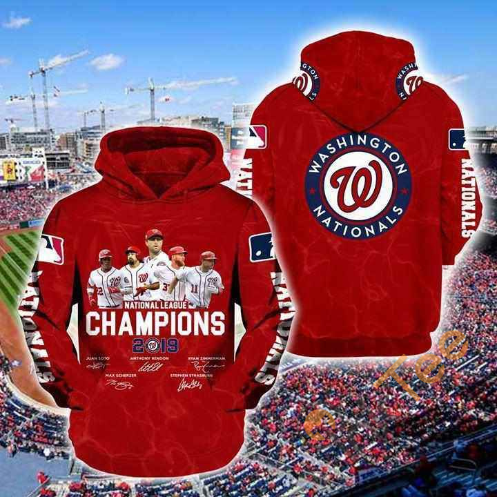 Washington Nationals Hoodie 3d