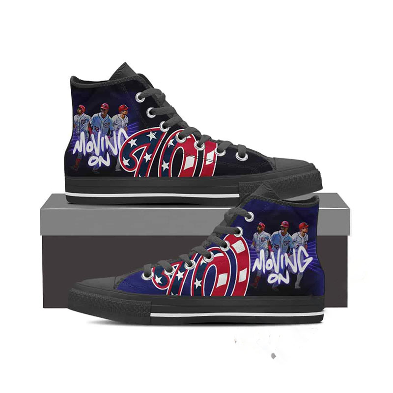 Washington Nationals 2019 World Series Champions High Top Shoes