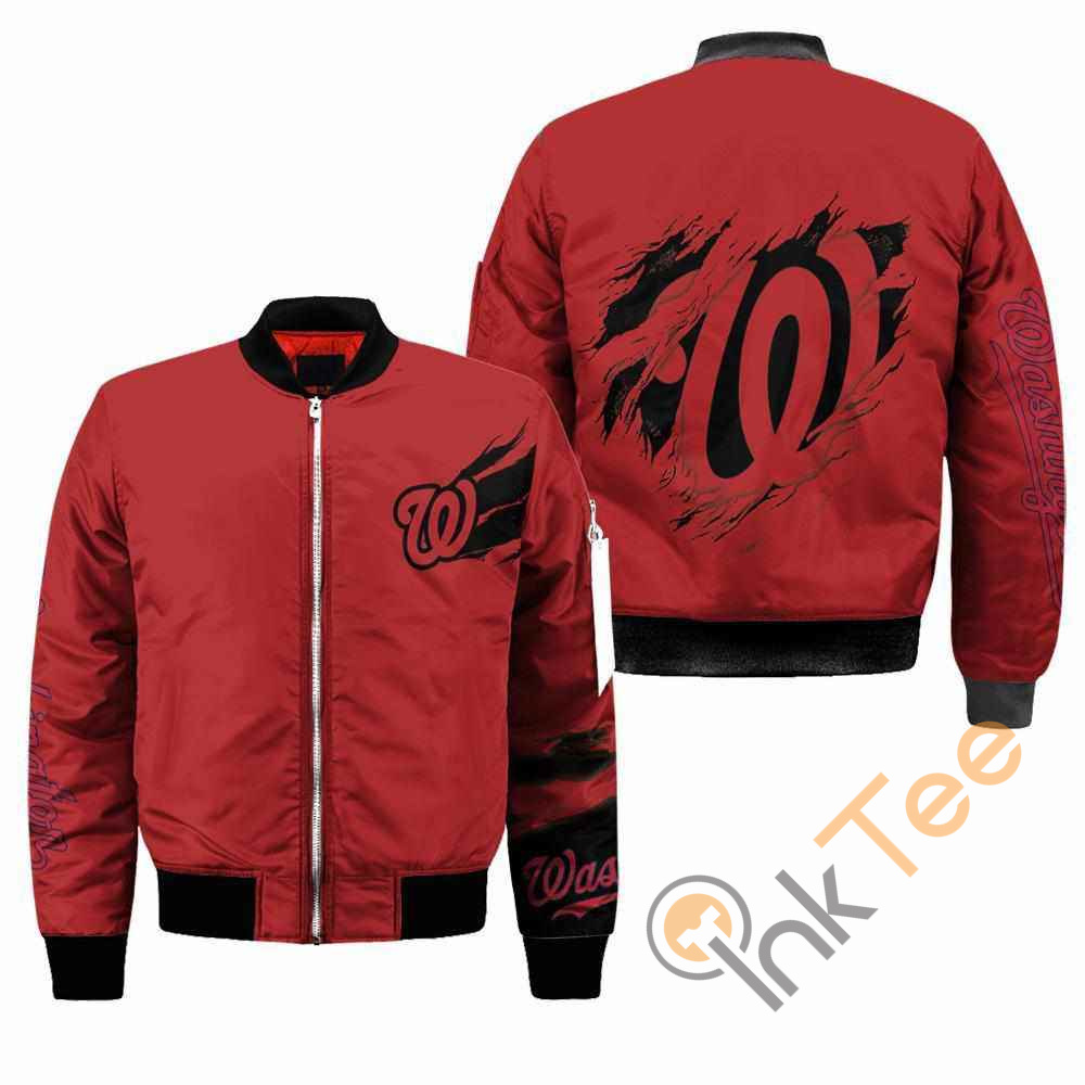 Washington Nationals MLB Apparel Best Christmas Gift For Fans Bomber Jacket
