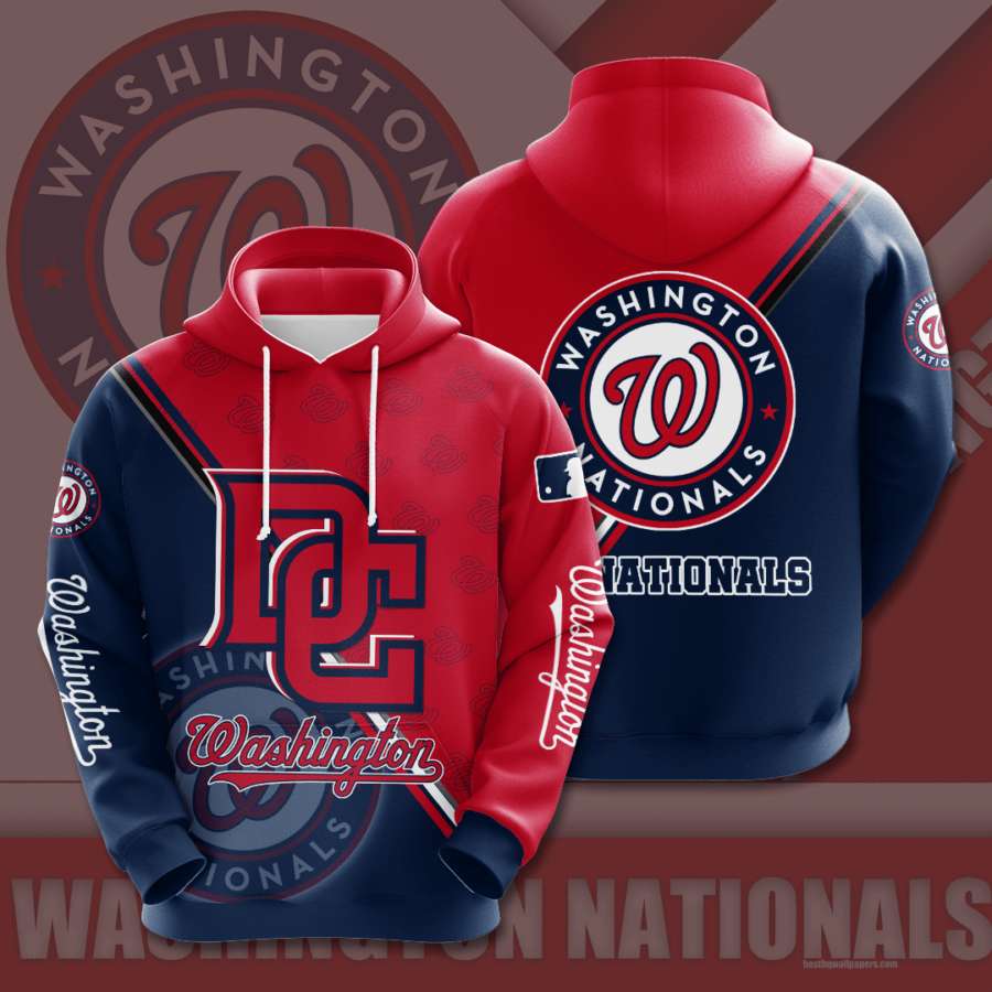 Washington Nationals Custom Hoodie 3D